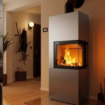 Poêle à bois Spartherm Lungo 2R RLU titane