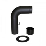 Kit de raccordement Senotherm embouti 150 mm (noir)