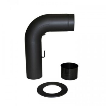 Kit de raccordement Senotherm embouti 150 mm (noir)