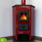 Poêle à bois d'angle Gustav 6 kW