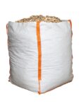 Plaquettes de bois pour le jardin sans écorce, big bag 1500 litres