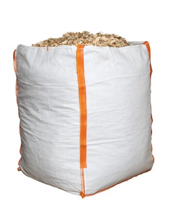 Plaquettes de bois pour le jardin sans écorce, big bag 1000 litres