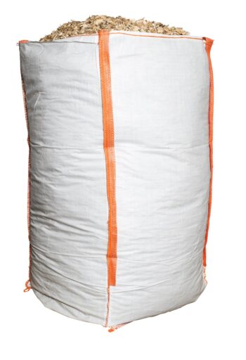 Plaquettes de bois pour le jardin sans écorce, big bag 1500 litres