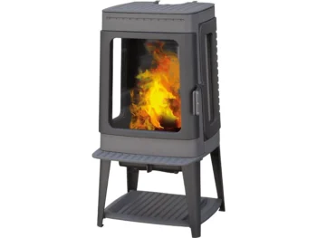 Poêle à bois en fonte Plamen Authentic 35N avec plaque de cuisson 11 kW