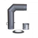 Kit de tuyau coudé Senotherm 150 mm (gris fonte)