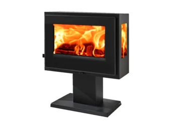 Poêle à bois Panadero Loire 3V EcoDesign acier noir 8 kW