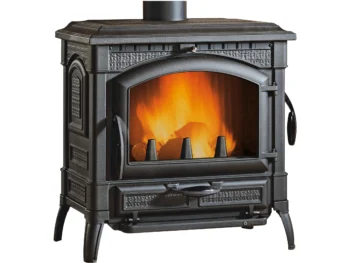Poêle à bois Firefix Isotta fonte noire 11,9 kW