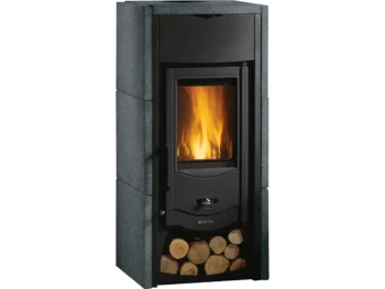 Poêle à bois La Nordica Asia Bii pierre naturelle 6 kW