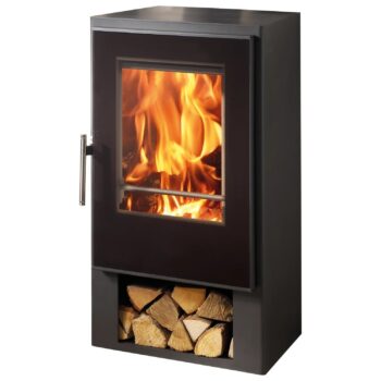 Poêle à bois Panadero Andes acier noir métallisé 7,5 kW