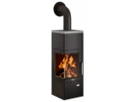 Poêle à bois Justus Diego Wärme+ noir 6 kW