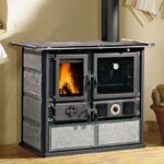 Cuisinière à bois bouilleur La Nordica Termorosa DSA pierre naturelle