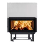 Insert de cheminée La Nordica Prestige Line Monoblocco 1000 Evo acier noir